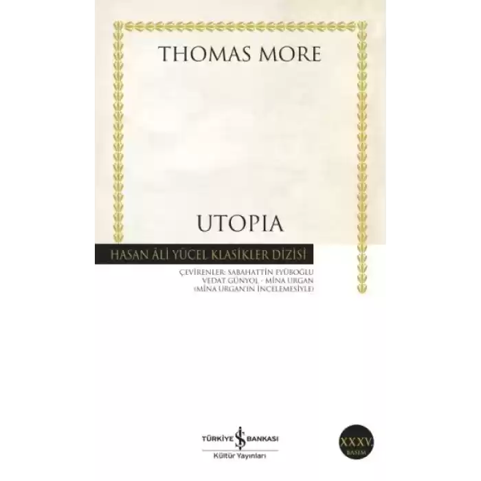 Utopia - Hasan Ali Yücel Klasikleri