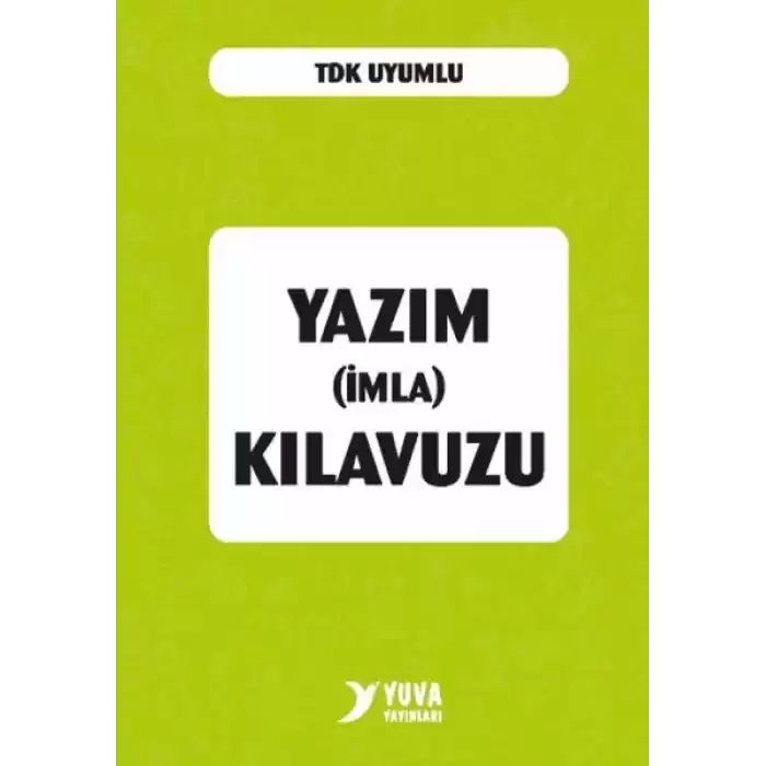 Yazım(imla) Kılavuzu (Plastik Kapak)