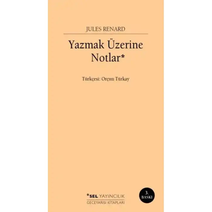 Yazmak Üzerine Notlar