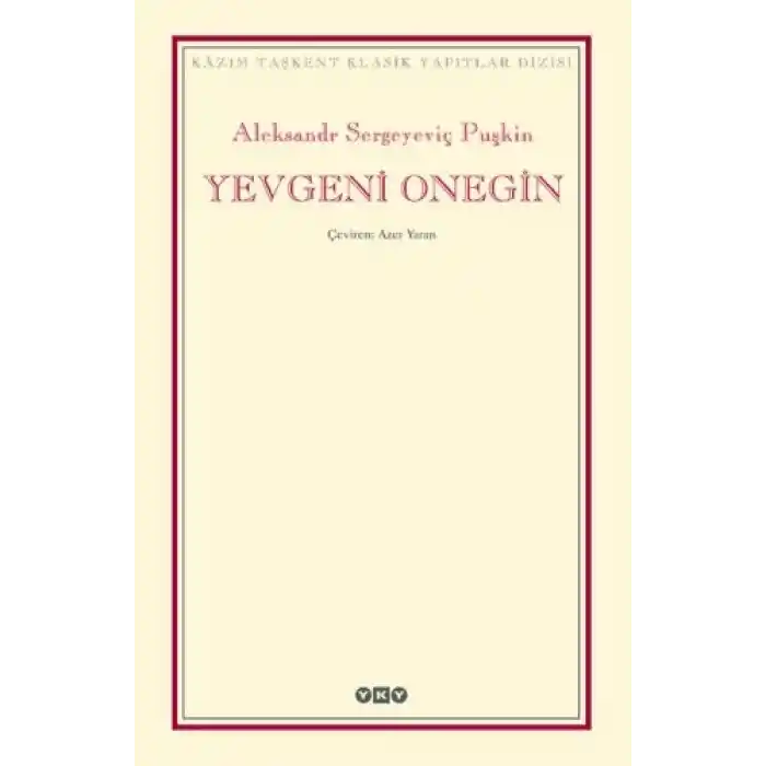 Yevgeni Onegin