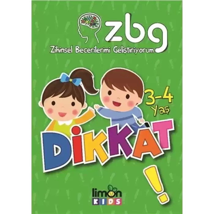 Zihinsel Becerilerimi Geliştiriyorum 3-4 Yaş Dikkat