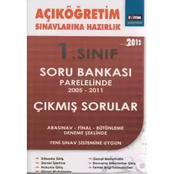 1. Sınıf Açıköğretim Sınavlarına Hazırlık