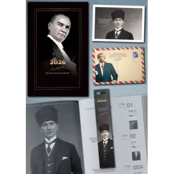 2026 Atatürk Ajandası - Gazi Paşa