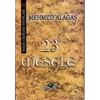 23 Mesele - Mehmed Alagaş