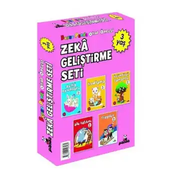 3 Yaş Zeka Geliştirme Seti - 5 Kitap Takım