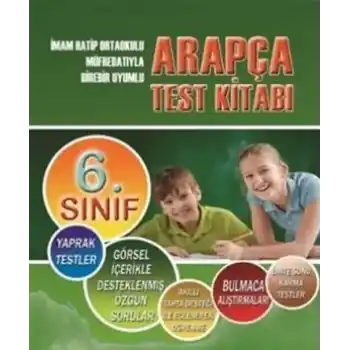 6. Sınıf Arapça Test Kitabı  İmam Hatip Lisesi Müfredatıyla Birebir Uyumlu