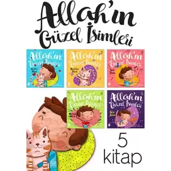 Allahın Güzel İsimleri Seti 1 (5 Kitap)