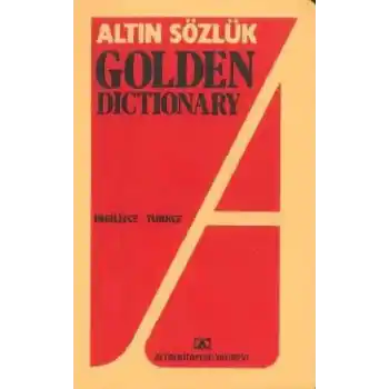 Altın Sözlük Golden Dictionary - İngilizce - Türkçe