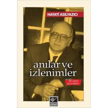 Anılar ve İzlenimler