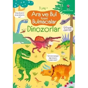 Ara ve Bul Resimli Bulmacalar - Dinozorlar