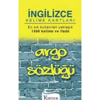 Argo Kelime Kartları (İngilizce)