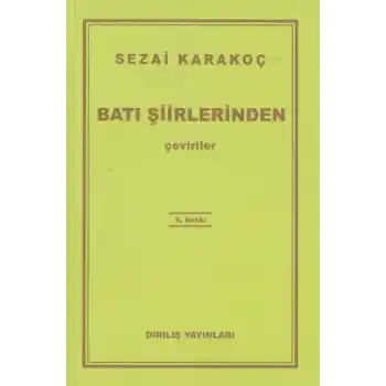 Batı Şiirlerinden Çeviriler