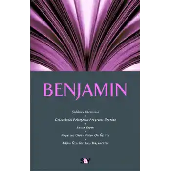 Benjamin / Fikir Mimarları Dizisi