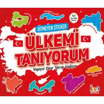 Bitmeyen Sticker - Ülkemi Tanıyorum