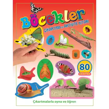 Böcekler - Çıkartma ve Aktivite Kitabı