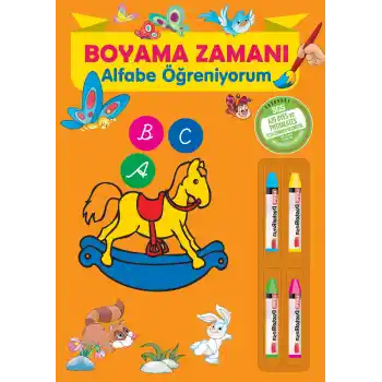 Boyama Zamanı: Alfabe Öğreniyorum