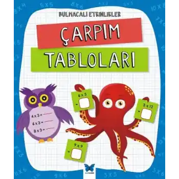 Bulmacalı Etkinlikler - Çarpım Tabloları