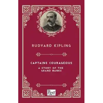 Captains Courageous a Story of the Grand Banks (İngilizce Kitap)