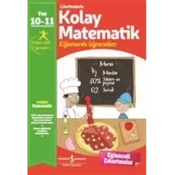Çıkartmalarla Kolay Matematik (10-11 Yaş)