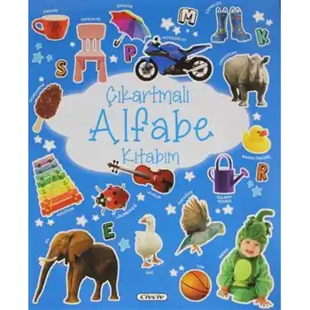Çıkartmalı Alfabe Kitabım