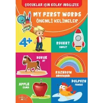 Çocuklar İçin Kolay İngilizce - My First Words Önemli Kelimeler