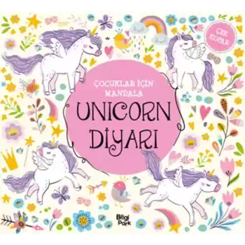 Çocuklar İçin Mandala - Unicorn Diyarı