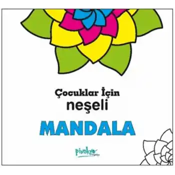 Çocuklar İçin Neşeli Mandala