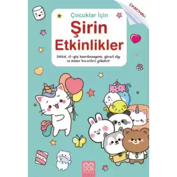 Çocuklar için Şirin Etkinlikler - Çıkartmalı