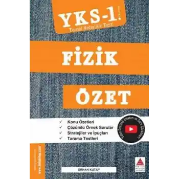 Delta Kültür YKS 1. Oturum Fizik Özet (TYT)