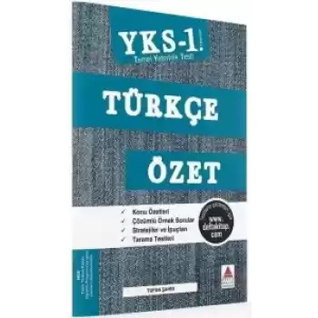 Delta Kültür YKS 1. Oturum Türkçe Özet (TYT)