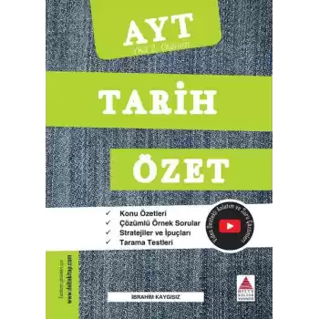 Delta Kültür YKS 2. Oturum Tarih Özet