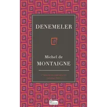 Denemeler (Bez Cilt)