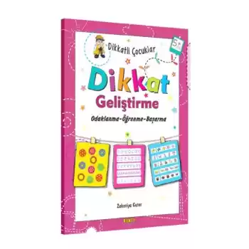 Dikkatli Çocuklar - Dikkatli Geliştirme 5+Yaş