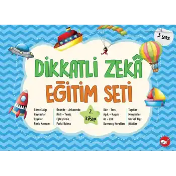 Dikkatli Zeka Eğitim Seti 2. Kitap 3