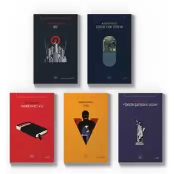 Distopya Seti (Fahrenheit 451, Cesur Yeni Dünya, Yüksek Şatodaki Adam, 1984, Biz)