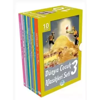 Dünya Çocuk Klasikleri Seti 3 (10 Kitap Kutulu)