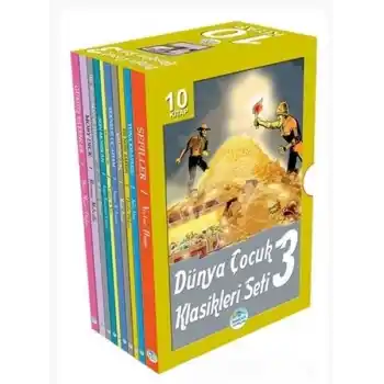 Dünya Çocuk Klasikleri Seti 3 (10 Kitap Kutulu)