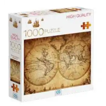 Dünya Haritası Puzzle 1000