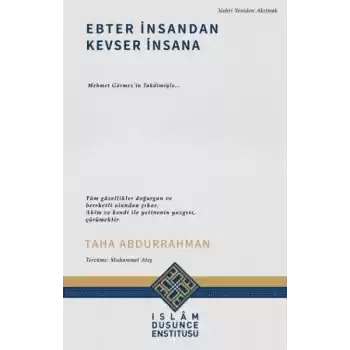 Ebter İnsandan Kevser İnsana