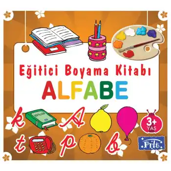 Eğitici Boyama Kitabı - Alfabe