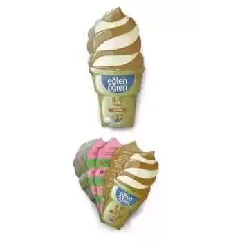 Eğlen Öğren Ice Cream - 420 Soru (8-9 Yaş)