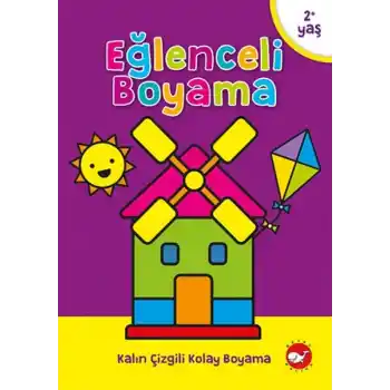 Eğlenceli Boyama - Kalın Çizgili Kolay Boyama