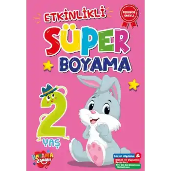 Etkinlikli Süper Boyama 2Yaş