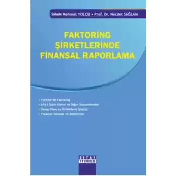 Faktoring Şirketlerinde Finansal Raporlama