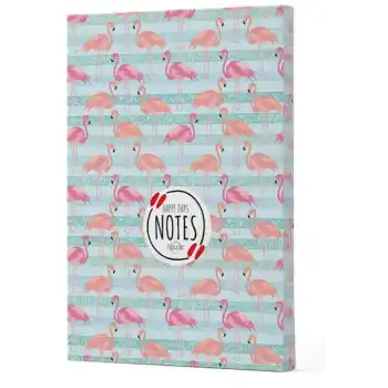 Flamingo 1 - Yan Baskılı Çizgili Defter
