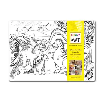 Funny Mat - Dinozorlar Çağı - 33,5x48cm