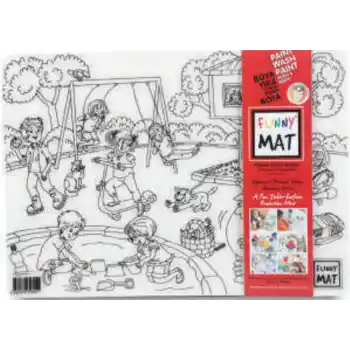 Funny Mat - Prenses Ve Oyun Bahçesi 25 X 35 Cm