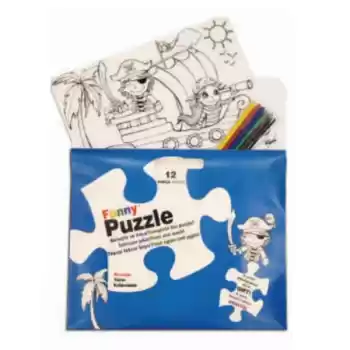 Funny Mat Puzzle - Korsan Adası 30x40cm