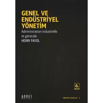 Genel ve Endüstriyel Yönetim