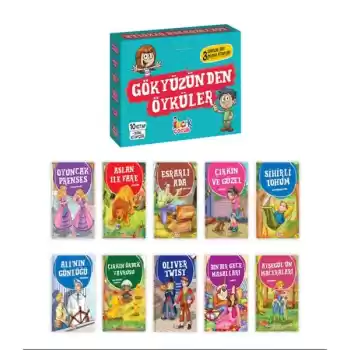 Gökyüzünden Öyküler - (10 Kitap+Soru Kitapçığı)